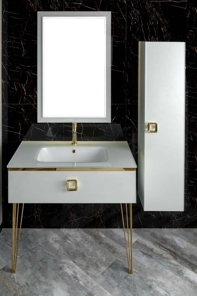 Консоль 100 см ArmadiArt Lucido 770-100-W