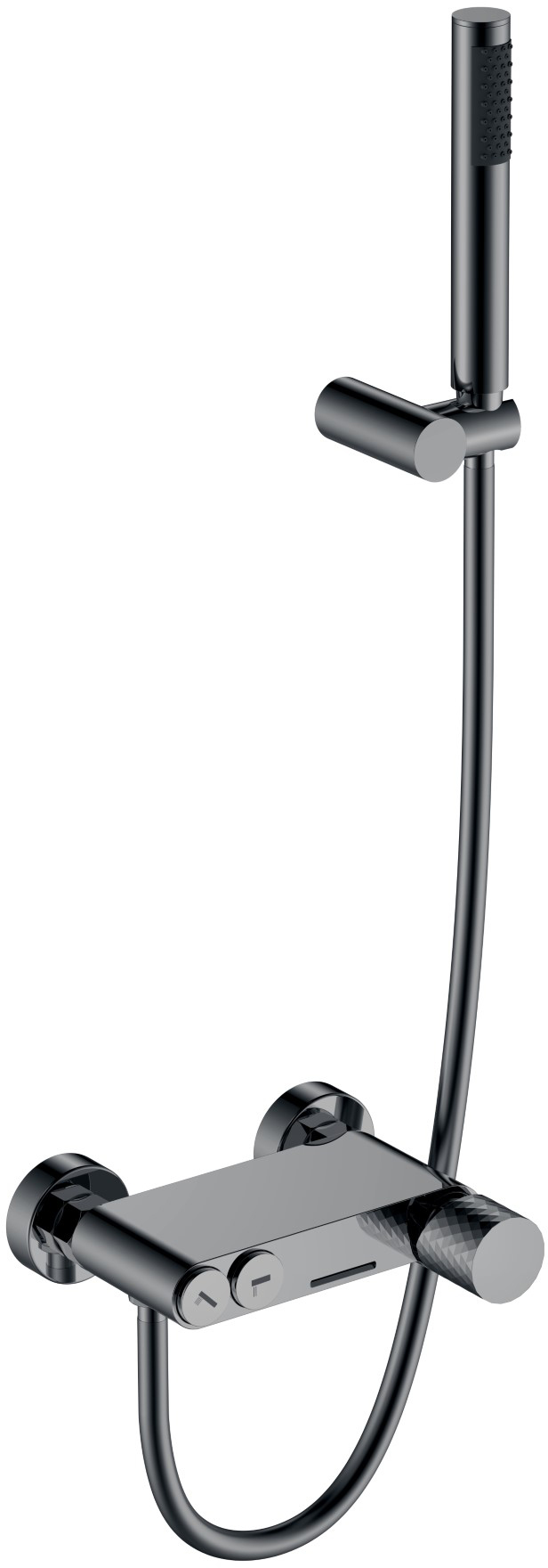 Смеситель для ванны Boheme Stick 123-SGM