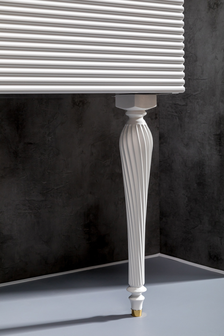 Ножки высокие ArmadiArt Vallessi Avantgarde Spirale 848-W-35, 1 пара